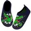 Kyopp Hausschuhe Kinder Junge Mädchen Pantoffeln Rutschfest Barfussschuhe Kindergarten Slippers für Atmungsaktive Weich Lauflernschuhe Kleinkinder Schuhe(Grausame Dinosaurier-2234 26/27EU)