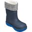 Playshoes Regenstiefel mit Futter (Herausnehmbar) Unisex Kinder Gummistiefel, Marine Socke, 20 EU
