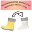 Playshoes Regenstiefel mit Futter (Herausnehmbar) Unisex Kinder Gummistiefel, Gelb Socke, 20 EU