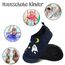 Kyopp Hausschuhe Kinder Junge Mädchen Pantoffeln Rutschfest Barfussschuhe Kindergarten Slippers für Atmungsaktive Weich Lauflernschuhe Kleinkinder Schuhe(Marineblau-Kosmisch 36/37EU)