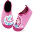 Kyopp Hausschuhe Kinder Junge Mädchen Pantoffeln Rutschfest Barfussschuhe Kindergarten Slippers für Atmungsaktive Weich Lauflernschuhe Kleinkinder Schuhe(Meerjungfrau-Rosa 34/35EU)