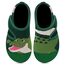 Kyopp Hausschuhe Kinder Junge Klettverschluss Schuhe Mädchen Pantoffeln Rutschfest Slippers für Atmungsaktive Weich Kleinkinder Schuhe(Krokodil Grün 28/29EU)
