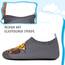 Kyopp Hausschuhe Kinder Junge Mädchen Pantoffeln Rutschfest Barfussschuhe Kindergarten Slippers für Atmungsaktive Weich Lauflernschuhe Kleinkinder Schuhe(Katze 30/31EU)