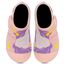 Kyopp Hausschuhe Kinder Junge Klettverschluss Schuhe Mädchen Pantoffeln Rutschfest Slippers für Atmungsaktive Weich Kleinkinder Schuhe(Einhorn Hellrosa 34/35EU)