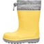 Playshoes Regenstiefel Gefüttert Unisex Kinder Gummistiefel, Gelb Gefüttert, 27 EU