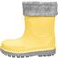 Playshoes Regenstiefel mit Futter (Herausnehmbar) Unisex Kinder Gummistiefel, Gelb Socke, 22 EU