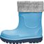 Playshoes Regenstiefel mit Futter (Herausnehmbar) Unisex Kinder Gummistiefel, Blau Socke, 27 EU