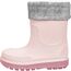 Playshoes Regenstiefel mit Futter (Herausnehmbar) Unisex Kinder Gummistiefel, Rosa Socke, 24 EU