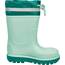 Playshoes Regenstiefel Gefüttert Unisex Kinder Gummistiefel, Grün Gefüttert, 34 EU