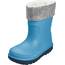 Playshoes Regenstiefel mit Futter (Herausnehmbar) Unisex Kinder Gummistiefel, Blau Socke, 32 EU