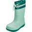 Playshoes Regenstiefel Gefüttert Unisex Kinder Gummistiefel, Grün Gefüttert, 35 EU