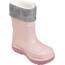 Playshoes Regenstiefel mit Futter (Herausnehmbar) Unisex Kinder Gummistiefel, Rosa Socke, 34 EU
