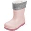 Playshoes Regenstiefel mit Futter (Herausnehmbar) Unisex Kinder Gummistiefel, Rosa Socke, 35 EU