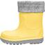 Playshoes Regenstiefel mit Futter (Herausnehmbar) Unisex Kinder Gummistiefel, Gelb Socke, 31 EU