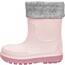 Playshoes Regenstiefel mit Futter (Herausnehmbar) Unisex Kinder Gummistiefel, Rosa Socke, 34 EU