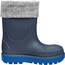 Playshoes Regenstiefel mit Futter (Herausnehmbar) Unisex Kinder Gummistiefel, Marine Socke, 30 EU