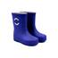 Mikk-line Gummistiefel Kinder 26 | Blau Regenstiefel mit Reflektierenden Details - Wasserdichte Kinderstiefel, Leicht und Rutschfest | Komfortable Allwetter Kinderstiefel