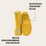 Mikk-line Gummistiefel Kinder 25 | Sunflower Regenstiefel mit Reflektierenden Details - Wasserdichte Kinderstiefel, Leicht und Rutschfest | Komfortable Allwetter Kinderstiefel