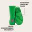 Mikk-line Gummistiefel Kinder 23 | Grün Regenstiefel mit Reflektierenden Details - Wasserdichte Kinderstiefel, Leicht und Rutschfest | Komfortable Allwetter Kinderstiefel