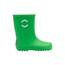 Mikk-line Gummistiefel Kinder 27 | Grün Regenstiefel mit Reflektierenden Details - Wasserdichte Kinderstiefel, Leicht und Rutschfest | Komfortable Allwetter Kinderstiefel
