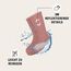 Mikk-line Gummistiefel Kinder 23 | Burlwood Regenstiefel mit Reflektierenden Details - Wasserdichte Kinderstiefel, Leicht und Rutschfest | Komfortable Allwetter Kinderstiefel