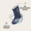 Mikk-line Gummistiefel Kinder 22 | Blue Nights Regenstiefel mit Reflektierenden Details - Wasserdichte Kinderstiefel, Leicht und Rutschfest | Komfortable Allwetter Kinderstiefel