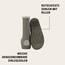 Mikk-line Gummistiefel Kinder 25 | Dusty Olive Regenstiefel mit Reflektierenden Details - Wasserdichte Kinderstiefel, Leicht und Rutschfest | Komfortable Allwetter Kinderstiefel
