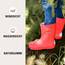 Mikk-line Gummistiefel Kinder 24 | Cayenne Regenstiefel mit Reflektierenden Details - Wasserdichte Kinderstiefel, Leicht und Rutschfest | Komfortable Allwetter Kinderstiefel
