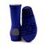 Mikk-line Gummistiefel Kinder 33 | Blau Regenstiefel mit Reflektierenden Details - Wasserdichte Kinderstiefel, Leicht und Rutschfest | Komfortable Allwetter Kinderstiefel