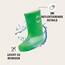 Mikk-line Gummistiefel Kinder 29 | Grün Regenstiefel mit Reflektierenden Details - Wasserdichte Kinderstiefel, Leicht und Rutschfest | Komfortable Allwetter Kinderstiefel