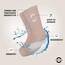 Mikk-line Gummistiefel Kinder 29 | Adobe Rose Regenstiefel mit Reflektierenden Details - Wasserdichte Kinderstiefel, Leicht und Rutschfest | Komfortable Allwetter Kinderstiefel