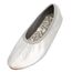 Beck Mädchen Basic Glitzer Gymnastikschuhe, Silber, 24 EU