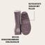 Mikk-line Gummistiefel Kinder 34 | Twilight Mauve Regenstiefel mit Reflektierenden Details - Wasserdichte Kinderstiefel, Leicht und Rutschfest | Komfortable Allwetter Kinderstiefel