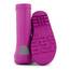 Mikk-line Gummistiefel Kinder 37 | Purple Cactus Flower Regenstiefel mit Reflektierenden Details - Wasserdichte Kinderstiefel, Leicht und Rutschfest | Komfortable Allwetter Kinderstiefel