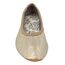 Beck Mädchen Basic Glitzer Gymnastikschuhe, Gold, 35 EU