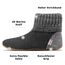 GIESSWEIN Hüttenschuh Wildpoldsried Kids - Hohe Unisex Hausschuhe für Kinder, Warme Filz-Pantoffeln für Mädchen & Jungen, Feste Gummi Sohle