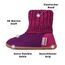 Giesswein Wildpoldsried Kids, Violett Veilchen 392, 25 EU