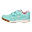 Lico Unisex Kinder Boulder V Hallenturnschuhe, Türkis Rosa, 35 EU