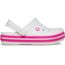 Crocs Unisex Kinder Crocband Clog K Clog, White/Pink Crush, 32/33 EU
