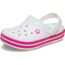 Crocs Unisex Kinder Crocband Clog K Clog, White/Pink Crush, 36/37 EU