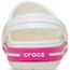 Crocs Unisex Kinder Crocband Clog K Clog, White/Pink Crush, 37/38 EU