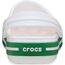 Crocs Unisex Kinder Crocband Clog K Clog, White/Green Ivy, 38/39 EU