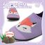 VOLHAL Hausschuhe ​Kinder Mädchen Junge Barfussschuhe Pantoffeln Lauflernschuhe ​Rutschfest ​Kindergarten für Atmung saktive​ Weich Kleinkinder Schuhe ​Unisex(Fuchs Lila 26EU)