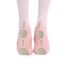 Bezioner Ballettschuhe Ballettschläppchen Tanzschuhe Geteilte Ledersohle für Kinder und Erwachsene(Bitte wählen Sie eine Größe größer als üblich) Pink 26