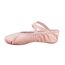 Bezioner Ballettschuhe Ballettschläppchen Tanzschuhe Geteilte Ledersohle für Kinder und Erwachsene(Bitte wählen Sie eine Größe größer als üblich) Pink 33