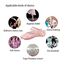 Bezioner Ballettschuhe Ballettschläppchen Tanzschuhe Geteilte Ledersohle für Kinder und Erwachsene(Bitte wählen Sie eine Größe größer als üblich) Pink 28