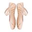 Bezioner Ballettschuhe Ballettschläppchen Tanzschuhe Geteilte Ledersohle für Kinder und Erwachsene Beige 21
