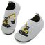 VOLHAL Hausschuhe ​Kinder Mädchen Junge Barfussschuhe Pantoffeln Lauflernschuhe ​Rutschfest ​Kindergarten für Atmung saktive​ Weich Kleinkinder Schuhe ​Unisex(Bagger Grau 29EU)