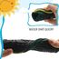 Kyopp Kinder Hausschuhe Junge Mädchen Pantoffeln Aquaschuhe Atmungsaktive rutschfest Barfussschuhe Slipper Kindergarten Unisex (Stricken-Dinosaurier 22/23 EU)