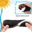 Kyopp Kinder Hausschuhe Junge Mädchen Pantoffeln Aquaschuhe Atmungsaktive Rutschfest Barfussschuhe Slipper Kindergarten Unisex (Stricken-Fuchs 24/25 EU)